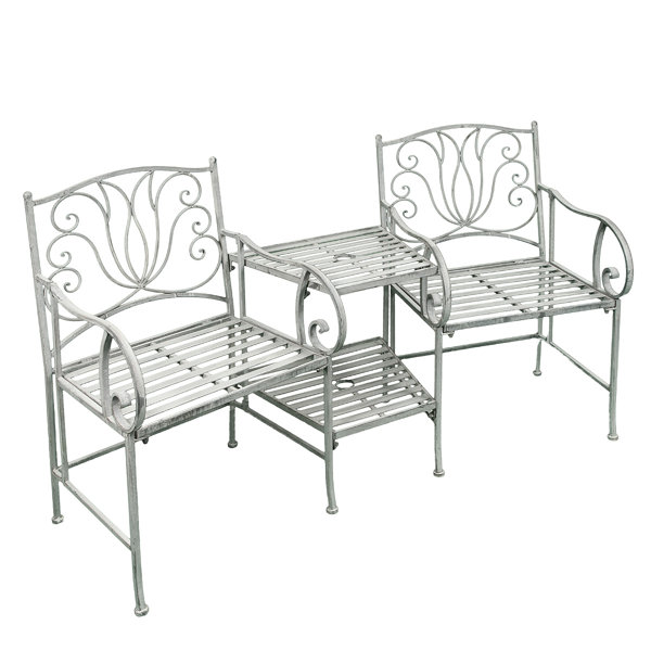 Lily Manor Metal Love Seat & Reviews Wayfair.ie